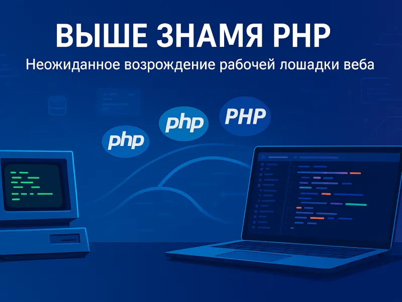 Выше знамя PHP: неожиданное возрождение рабочей лошадки веба